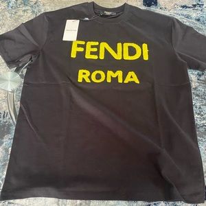 Mens authentic Fendi tee..